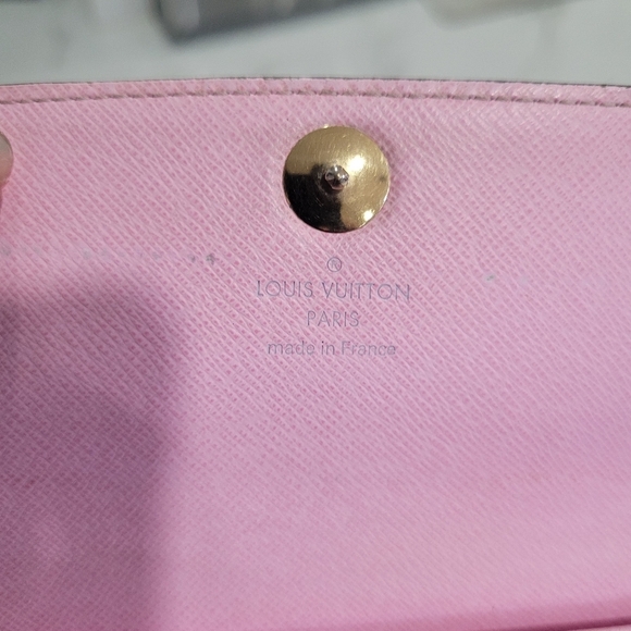 🌈🔹️LOUIS VUITTON🔹️ Murakami  white multi long  Sarah wallet ( preowned) - Picture 11 of 14